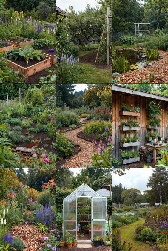 private permaculture garden project